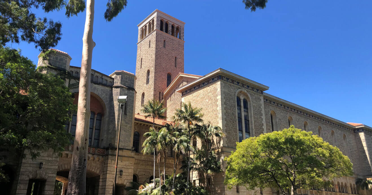 The University of Western Australia - 10 Universitas Terbaik di Australia versi Times Higher Education